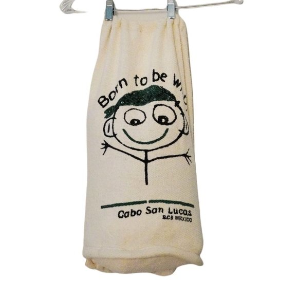 Cabo San Lucas, Cotton Tote, Soft Backpack, Beach Bag, Born To Be Wild, Sling Du - Picture 1 of 5